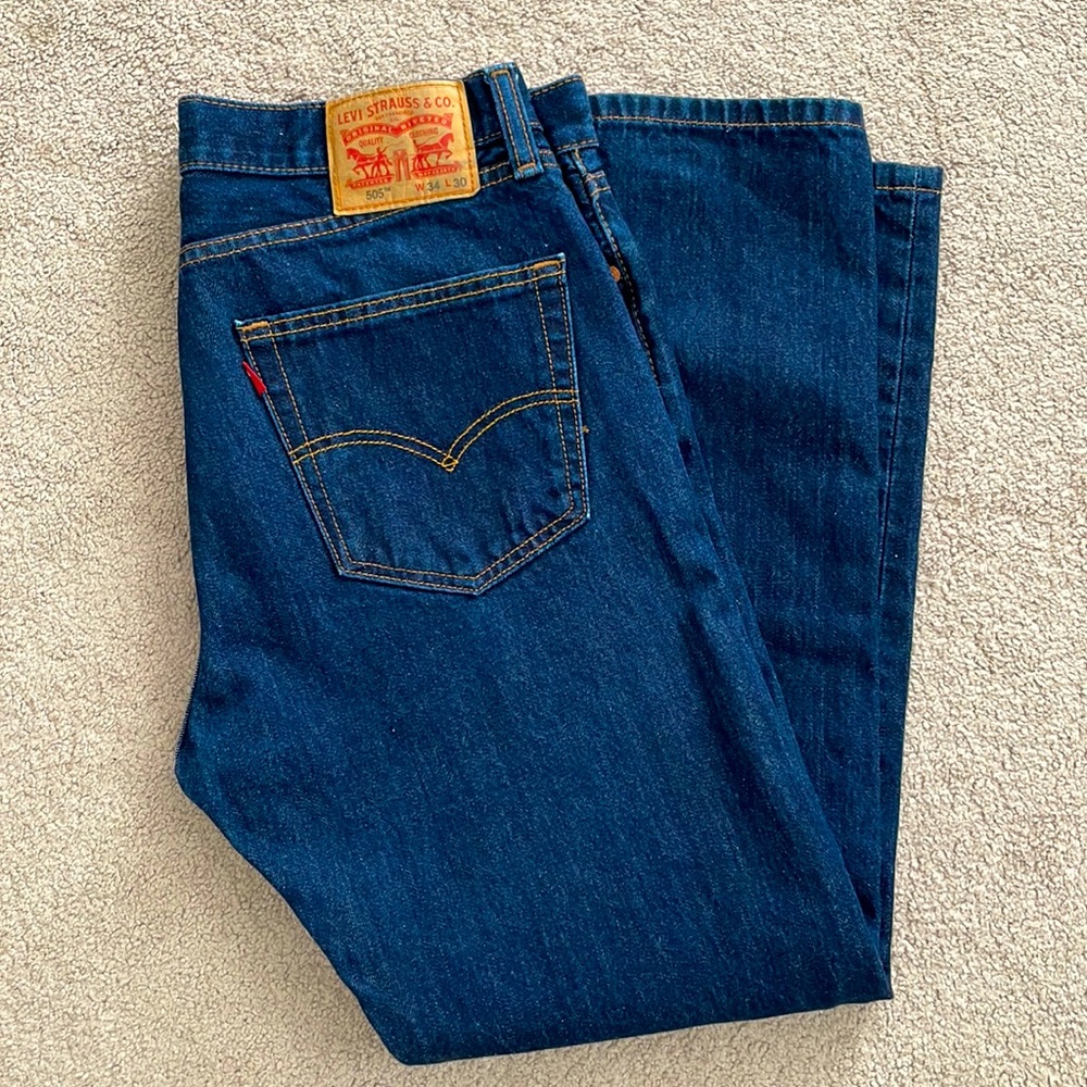 Men’s Levi: 505 | W 34 L 30